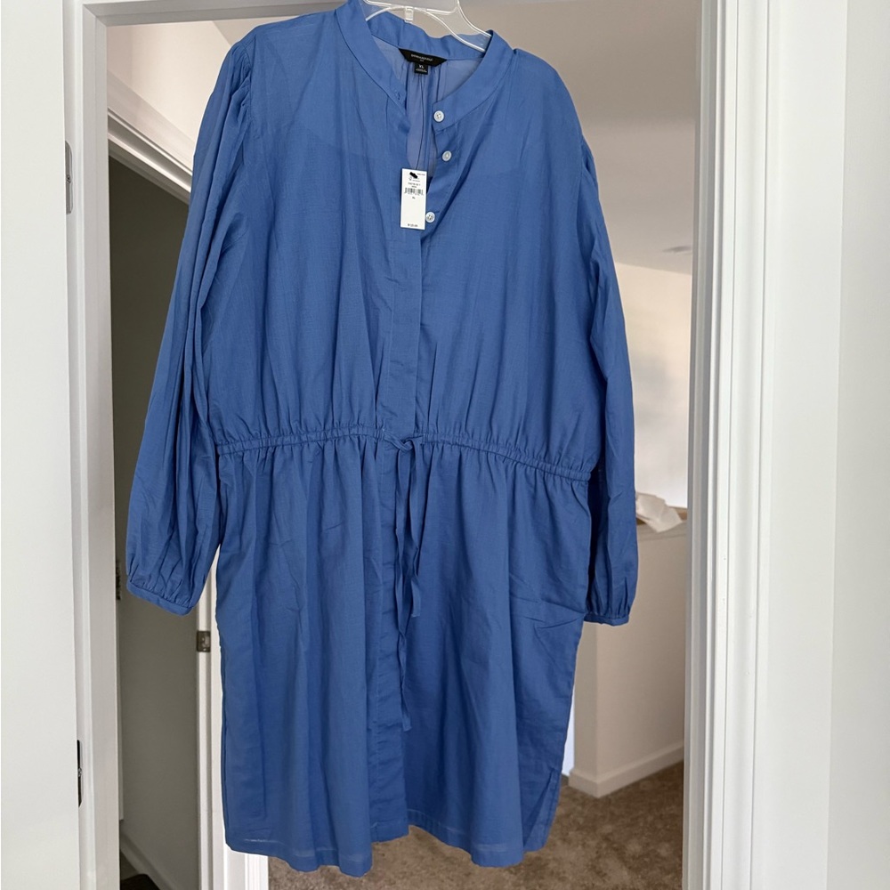 Banana Republic Sky Blue Button-Up Shirt